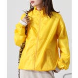 YELLOW | ベーシック ブルゾン ナイロン ジャンパー ジャケット 軽量 冬 レディース | JungleJalopy