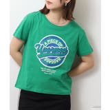 オーバーサイズシルエットショート丈ロゴプリントTシャツ レディース | JungleJalopy | 詳細画像12
