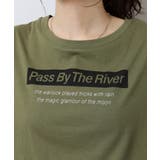 オーバーサイズシルエットショート丈ロゴプリントTシャツ レディース | JungleJalopy | 詳細画像78