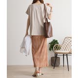 【M L】オーバーサイズポケット付きUネックTee Tシャツ | JungleJalopy | 詳細画像16 