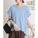 【M L】オーバーサイズポケット付きUネックTee Tシャツ | JungleJalopy | 詳細画像70 