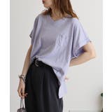 【M L】オーバーサイズポケット付きVネックTee Tシャツ | JungleJalopy | 詳細画像42 