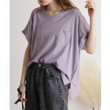 【M L】オーバーサイズポケット付きVネックTee Tシャツ | JungleJalopy | 詳細画像54 