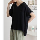 【M L】オーバーサイズポケット付きVネックTee Tシャツ | JungleJalopy | 詳細画像64 