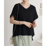 【M L】オーバーサイズポケット付きVネックTee Tシャツ | JungleJalopy | 詳細画像65 
