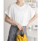 【M L】オーバーサイズポケット付きVネックTee Tシャツ | JungleJalopy | 詳細画像83 