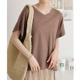 【M L】オーバーサイズポケット付きVネックTee Tシャツ | JungleJalopy | 詳細画像88 