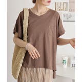 【M L】オーバーサイズポケット付きVネックTee Tシャツ | JungleJalopy | 詳細画像91 