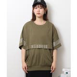 ポケット付きオーバーサイズシルエットロゴプリントTシャツ レディース | JungleJalopy | 詳細画像16