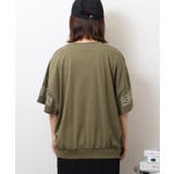 ポケット付きオーバーサイズシルエットロゴプリントTシャツ レディース | JungleJalopy | 詳細画像18