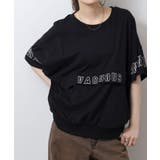 ポケット付きオーバーサイズシルエットロゴプリントTシャツ レディース | JungleJalopy | 詳細画像6