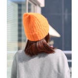 ORANGE | シャギーニットキャップ ビーニー ニット帽 | JungleJalopy