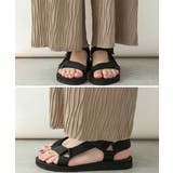 レディース リップルストライプ ワイドパンツ | JungleJalopy | 詳細画像16