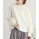 IVORY | 【M】ダンボール袖ボリュームオーガンジープルオーバー 冬 レディース | JungleJalopy