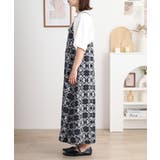 レーヨンキャミOP+小花柄天竺Tシャツアンサンブル レディース | JungleJalopy | 詳細画像14