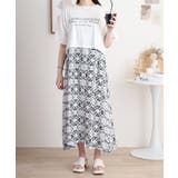 レーヨンキャミOP+小花柄天竺Tシャツアンサンブル レディース | JungleJalopy | 詳細画像9