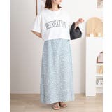 レーヨンキャミOP+ペイズリーアラベスク柄天竺Tシャツアンサンブル レディース | JungleJalopy | 詳細画像7