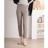 BEIGE | 接触冷感ロング丈ストレッチパンツ レディース | JungleJalopy
