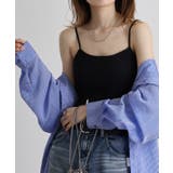 【M・L】バッククロスリブキャミソール | JungleJalopy | 詳細画像4 