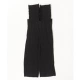 胸元レースアップギャザーオールインワン レディース | JungleJalopy | 詳細画像21