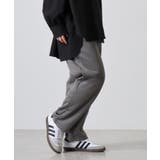 GRAY | ボアボンディングストレートパンツ 裏ボア フリース | JungleJalopy