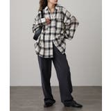 ビエラチェックロングシャツ レディース レビュー特典あり | JungleJalopy | 詳細画像14 