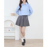 ショート丈 フロントシャーリング シャツ レディース | JungleJalopy | 詳細画像16 