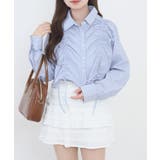 ショート丈 フロントシャーリング シャツ レディース | JungleJalopy | 詳細画像29 