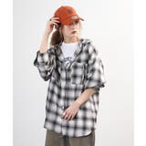 OFF WHITE | フードビッグチェックシャツ トップス チェック | JungleJalopy