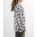 フードビッグチェックシャツ トップス チェック | JungleJalopy | 詳細画像27 