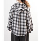 フードビッグチェックシャツ トップス チェック | JungleJalopy | 詳細画像28 