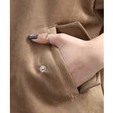 スエードポンチ裾バルーンリブブルゾン レディース | JungleJalopy | 詳細画像11 