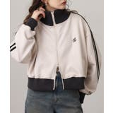 IVORY-SUMIKURO | スエードポンチクロップドトラックジャケット レディース | JungleJalopy