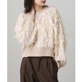 モヘアタッチ フリンジジャガード ニット | JungleJalopy | 詳細画像13