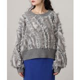 モヘアタッチ フリンジジャガード ニット | JungleJalopy | 詳細画像23