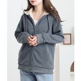 裏ボア ジップアップ パーカー | JungleJalopy | 詳細画像24 