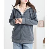 裏ボア ジップアップ パーカー | JungleJalopy | 詳細画像5 