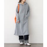 M-GRAY | 裏ボア パーカー ワンピース | JungleJalopy