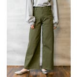 KHAKI | ワイドパンツ ツイル チノ | JungleJalopy