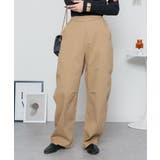 BEIGE | 大きいサイズ レディース カーブパンツ | JungleJalopy