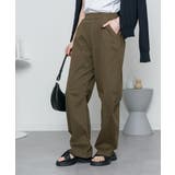 KHAKI | 大きいサイズ レディース カーブパンツ | JungleJalopy