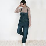 サロペットデニムパンツ レディース 大きいサイズ | JungleJalopy | 詳細画像12