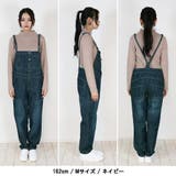 サロペットデニムパンツ レディース 大きいサイズ | JungleJalopy | 詳細画像18