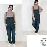 サロペットデニムパンツ レディース 大きいサイズ | JungleJalopy | 詳細画像2