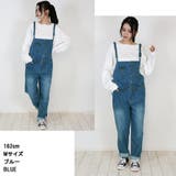 サロペットデニムパンツ レディース 大きいサイズ | JungleJalopy | 詳細画像3