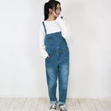 サロペットデニムパンツ レディース 大きいサイズ | JungleJalopy | 詳細画像6