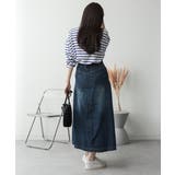 サイドタックデニムスカート レディース 大きいサイズ | JungleJalopy | 詳細画像22 