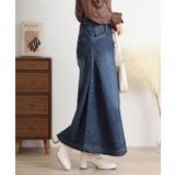 サイドタックデニムスカート レディース 大きいサイズ | JungleJalopy | 詳細画像34 