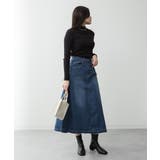 サイドタックデニムスカート レディース 大きいサイズ | JungleJalopy | 詳細画像40 