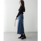 サイドタックデニムスカート レディース 大きいサイズ | JungleJalopy | 詳細画像42 